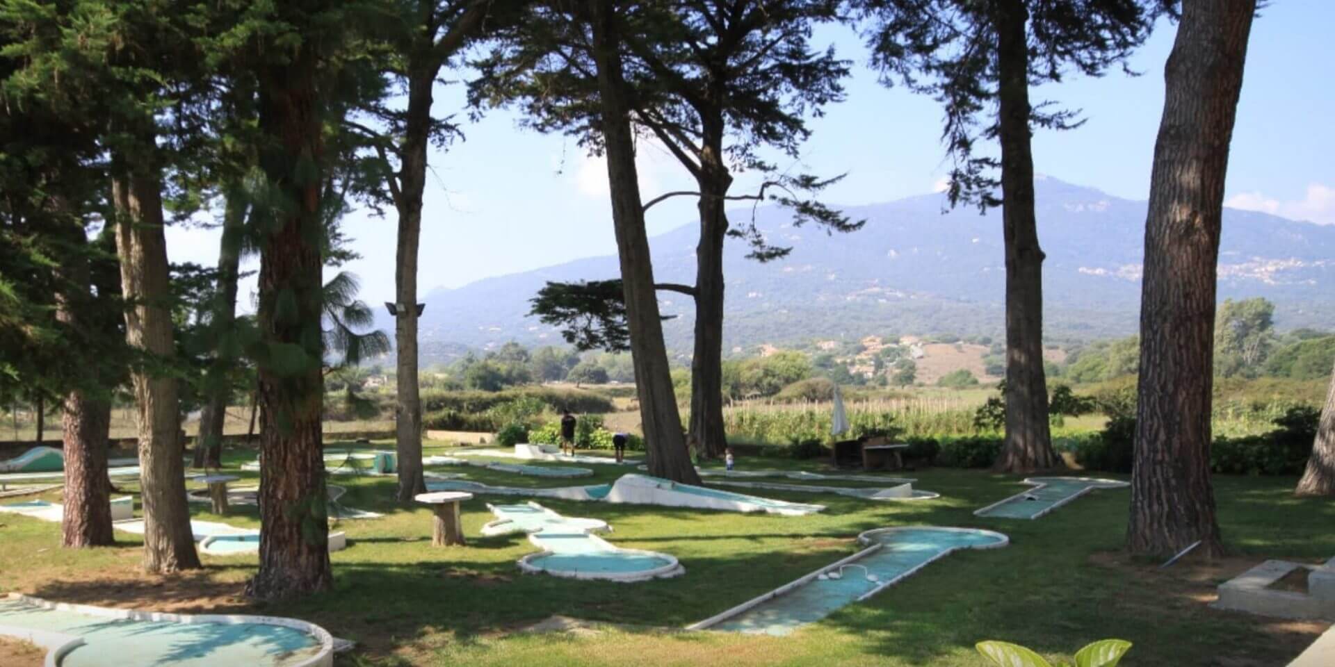 Hotel Arcu di Sole Propriano Corsica Frankrijk midgetgolf minigolf