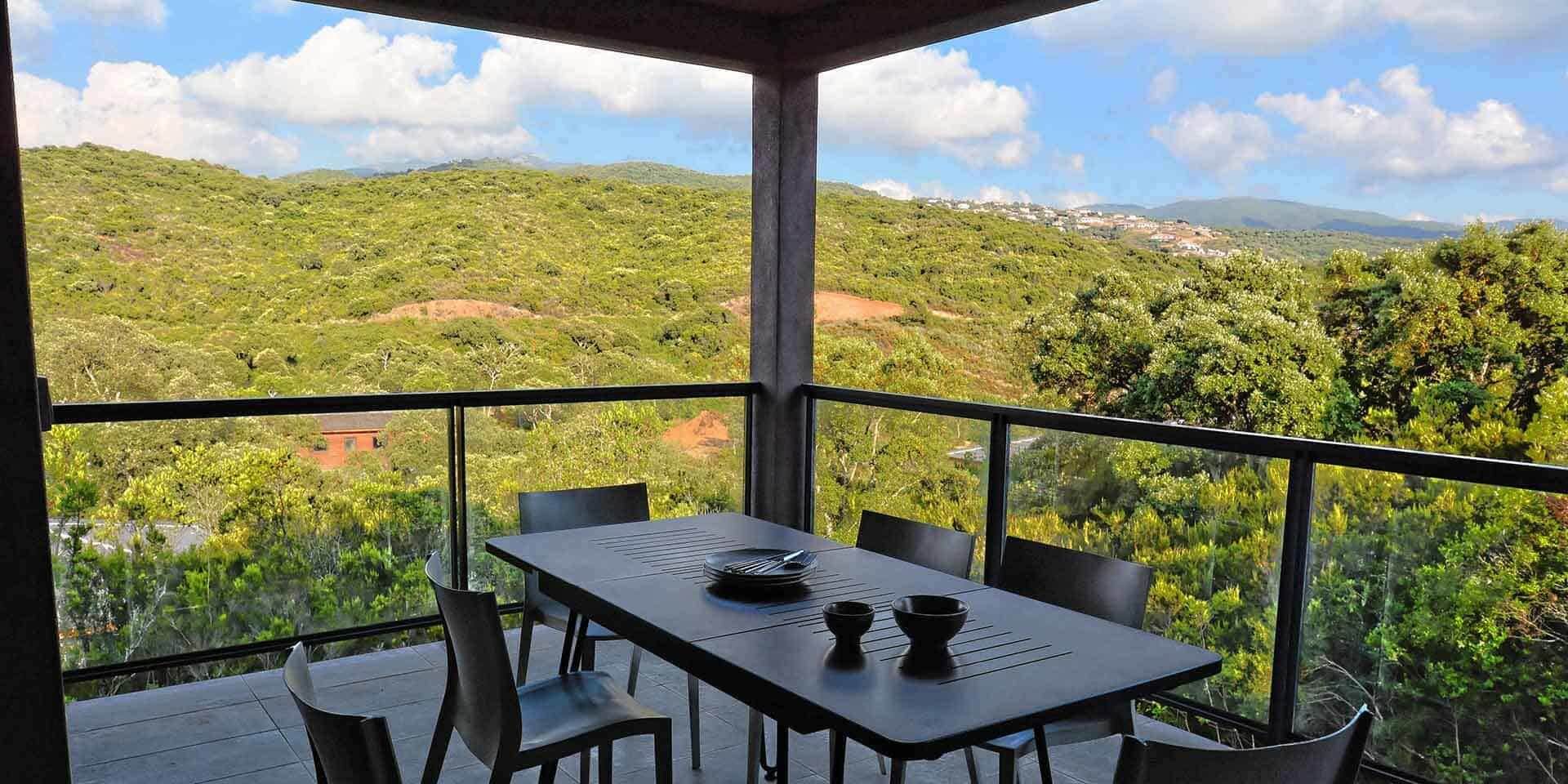 Les Villas de Lorello Porticcio Corsica Frankrijk villa Les Arbousiers terras maquis