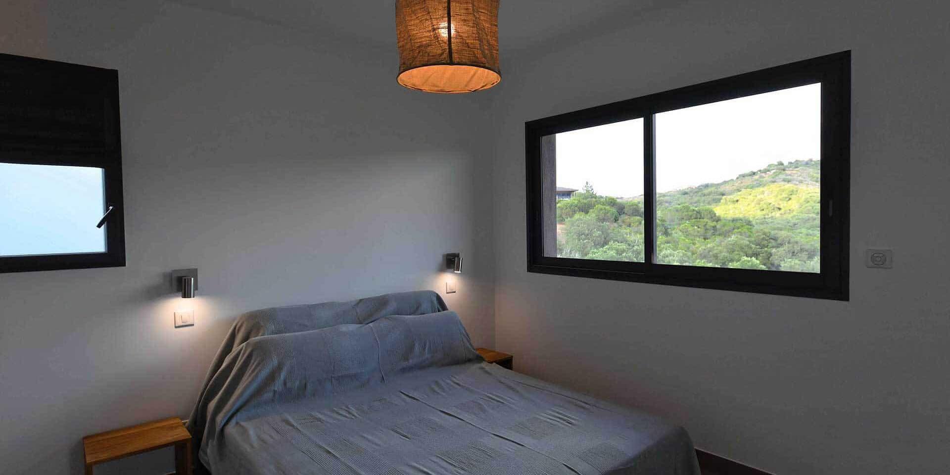 Les Villas de Lorello Porticcio Corsica Frankrijk villa Les Arbousiers slaapkamer